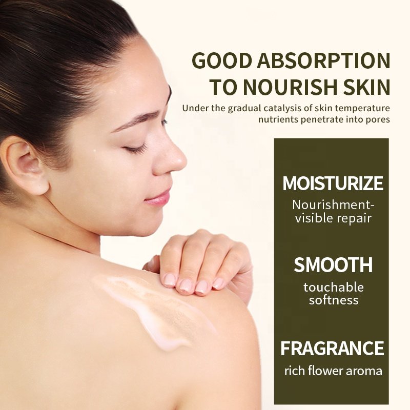 Private Label Lightening Moisturizing Smooth Skin Vegan Avocado Extract Nourishing Body Lotion For Women