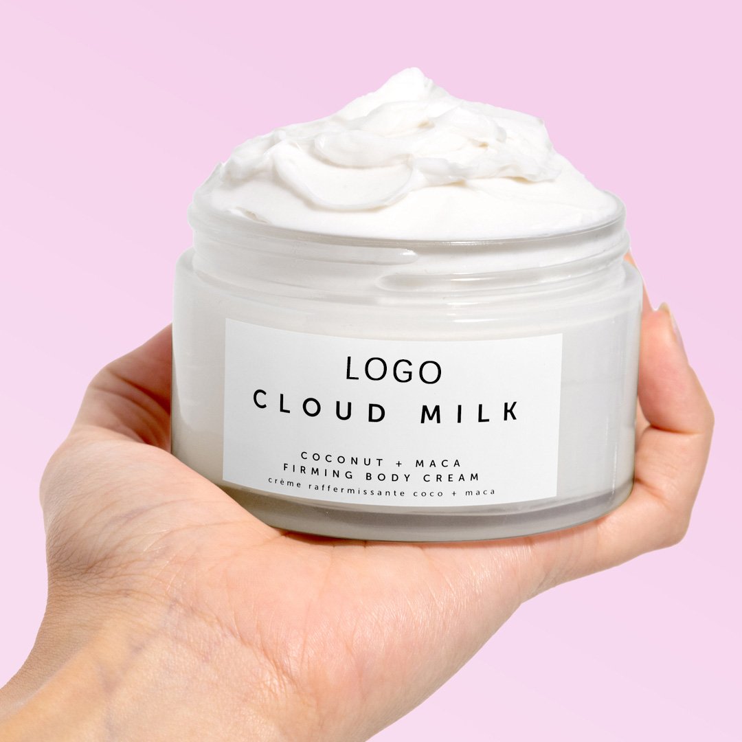 BLIW High Quality OEM Organic Strengthen Moisturizing Long Lasting Firming Hydration Coconut Milk Body Cream For Women