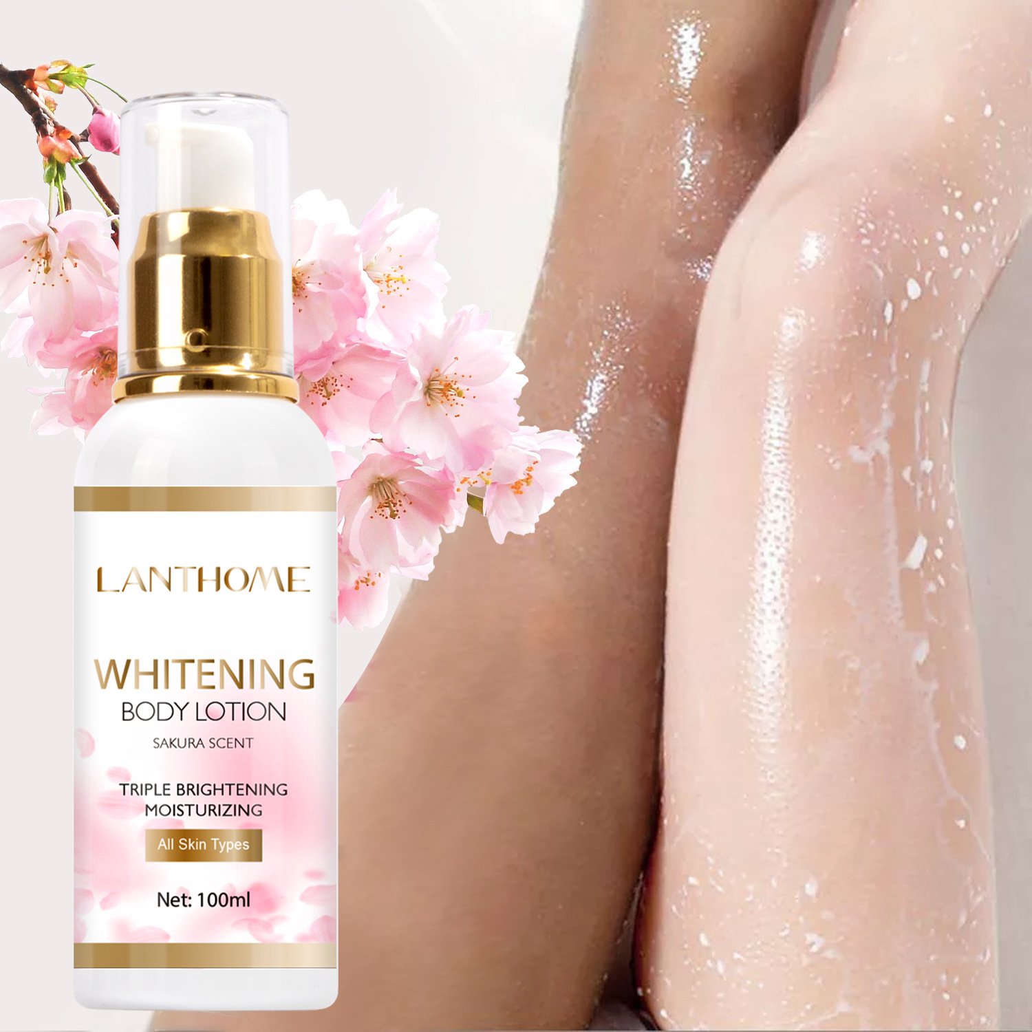 Oem and Private label Service GMPC approved Moisturizing and Nourishing Whitening Body Lotion