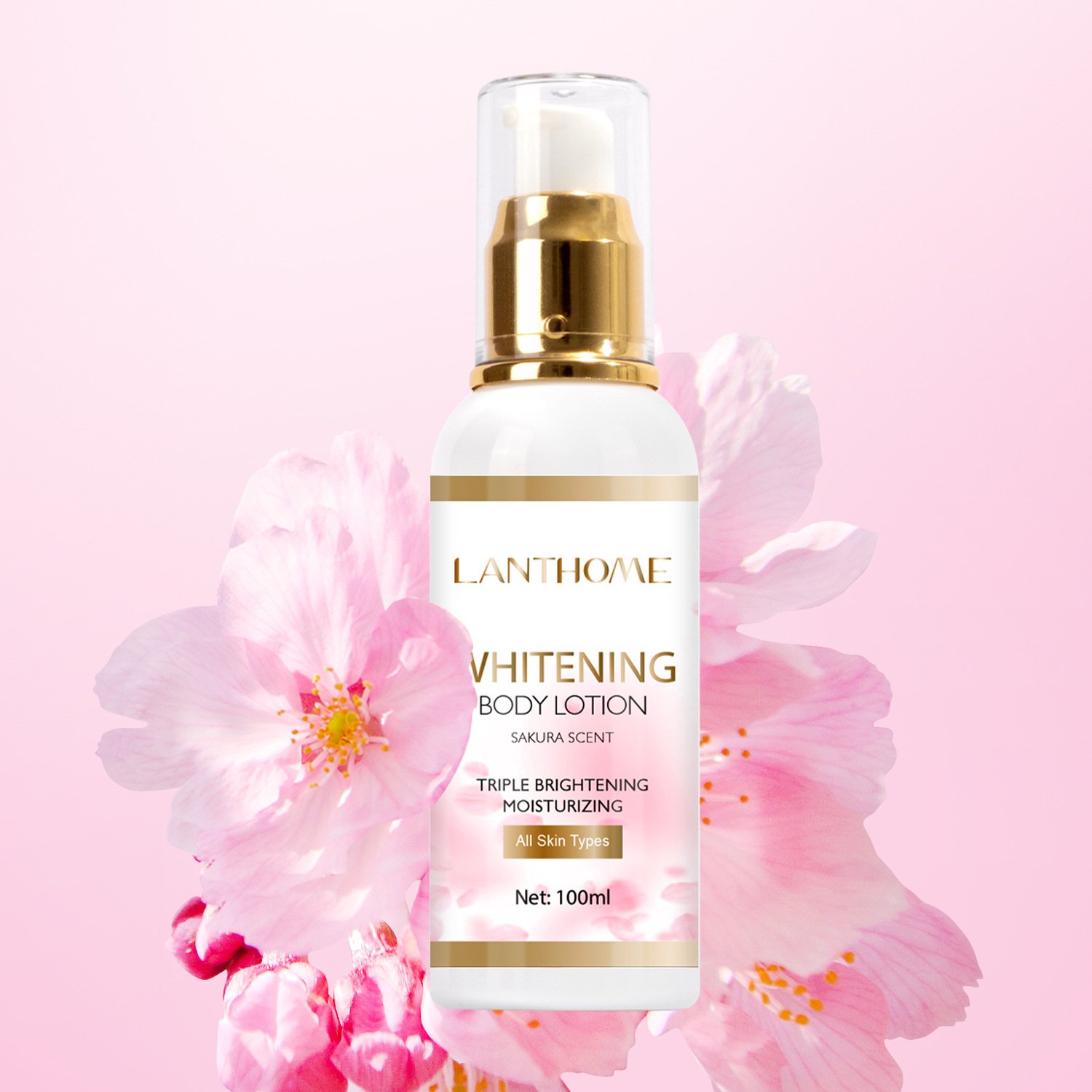 Oem and Private label Service GMPC approved Moisturizing and Nourishing Whitening Body Lotion