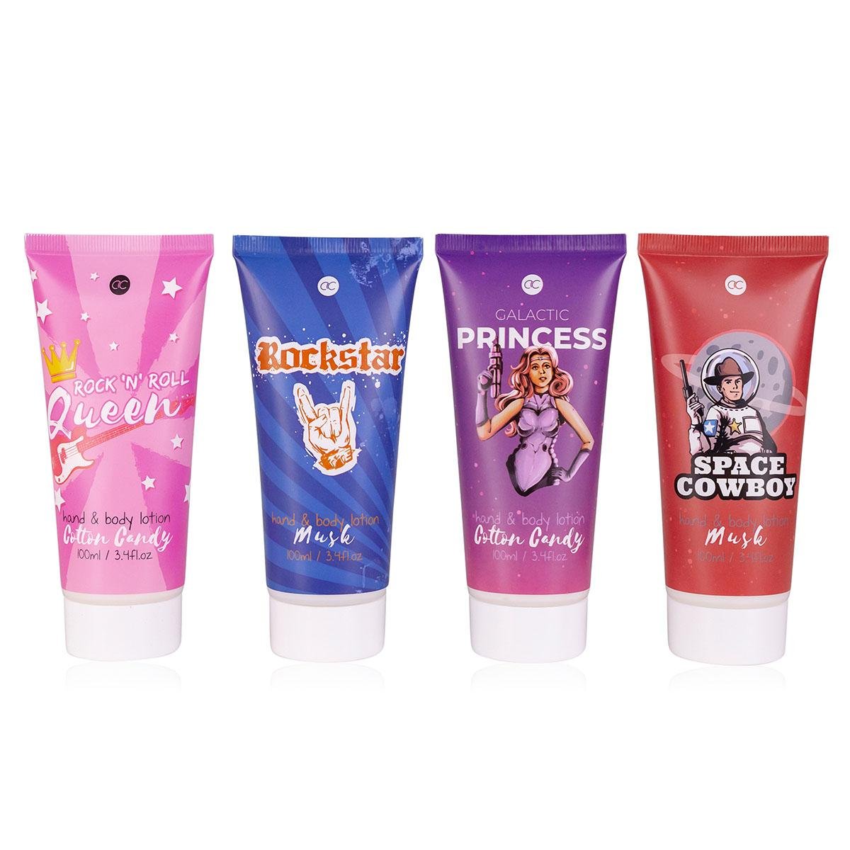 Hand cream & body lotion in tube
