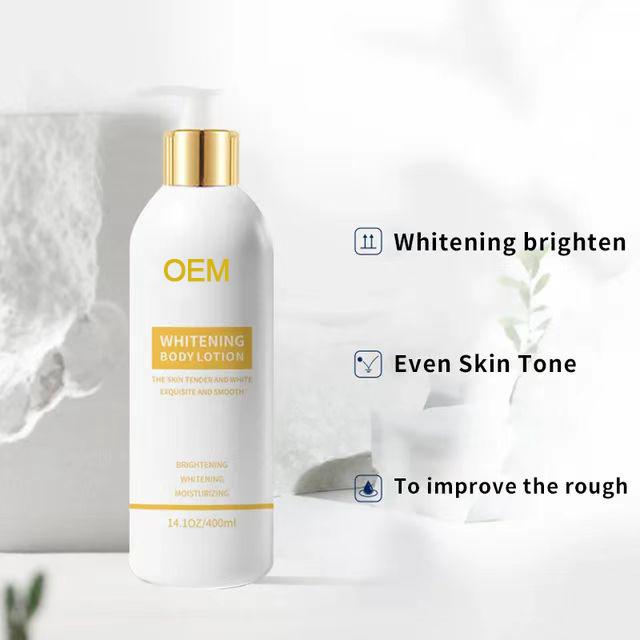 OEM/ODM Whitening Body Lotion Brightening Vegan Skin Moisturizing Milk Whitening Body Lotion for Black Skin