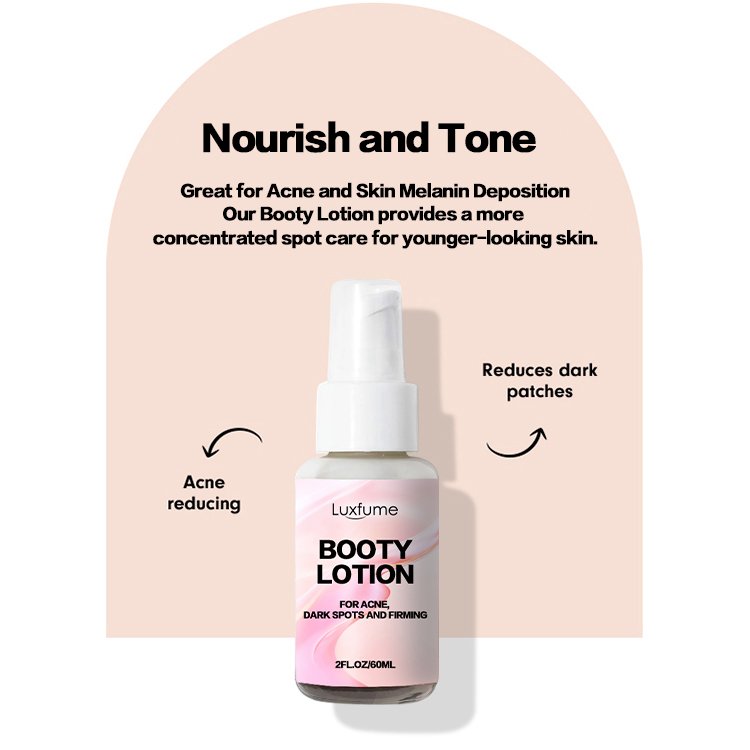 Private Label Hydrating Nourishing Whitening Body Butt Acne Lotion