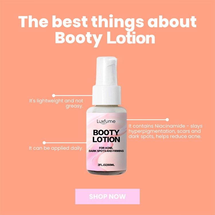 Private Label Hydrating Nourishing Whitening Body Butt Acne Lotion