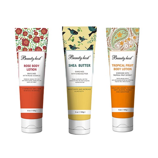 Private Label OEM ODM Wholesale Body Care High Quality Soothing Moisturizing Body Lotion Shea Butter Rose Fruit Body Lotion