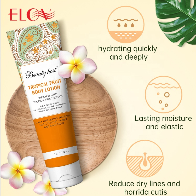 Private Label OEM ODM Wholesale Body Care High Quality Soothing Moisturizing Body Lotion Shea Butter Rose Fruit Body Lotion