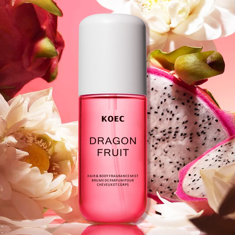 KOEC Dragon Fruit Hair&Body Fragrance Body Mist Wholesale Long-Lasting Fragrance Perfume Spray Scented Luxury Perfume Gift