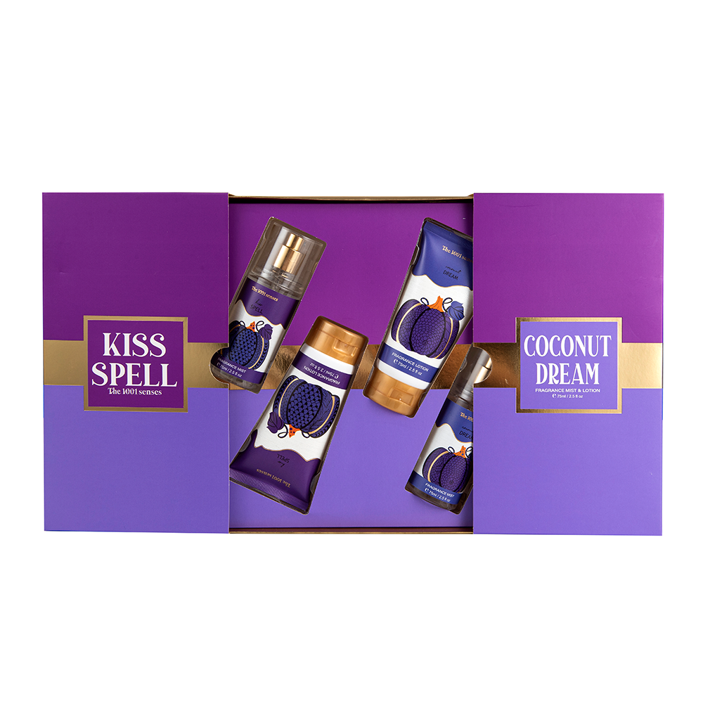 Body Care Gift Sets For Women Perfume Gift Sets 4PCS Long Lasting Fragrance Body Mist And Body Lotion