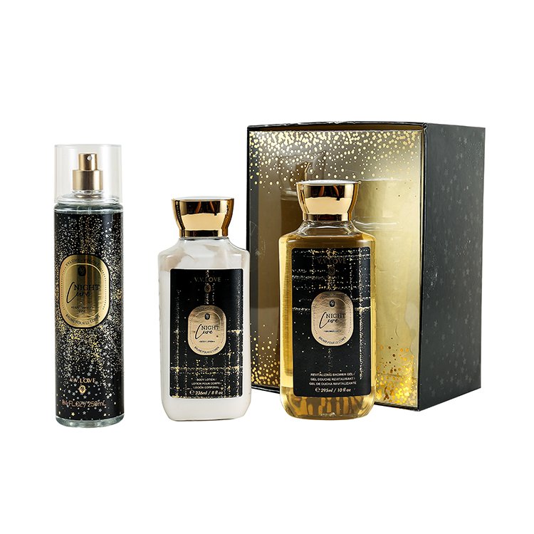 VL9062-1 VV Love 3pcs 236ML body lotion 295 ML wash 250ML bodyworks mist perfume bath gift set for women