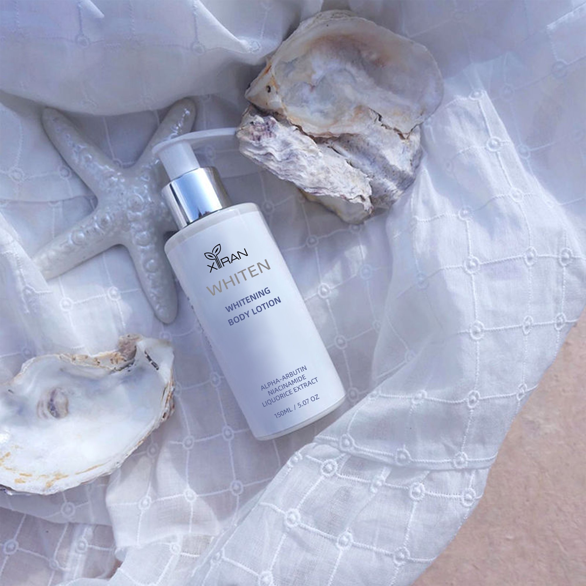 Wholesale Custom Full Body Whitening Cream With AHA and Niacinamide Skin Brightening Whitening Body Lotion For Black Skin