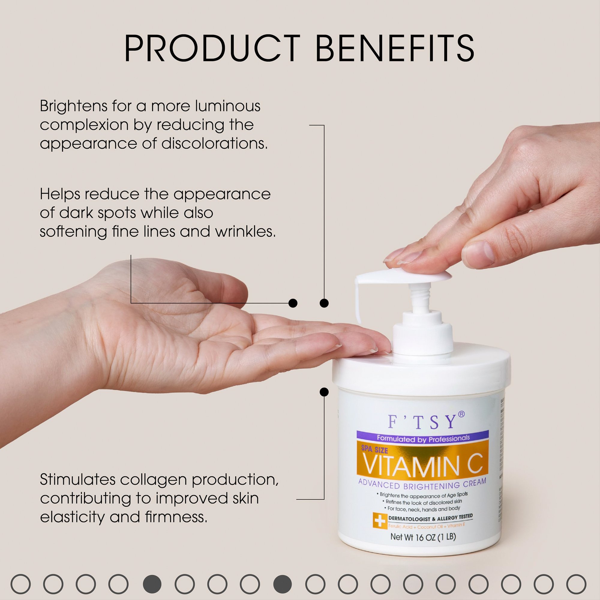New Arrived Vitamin C Cream Face Body Lotion Aloe Vera Moisturizer Anti Aging Skin Care Firming Brightening Body Lotion