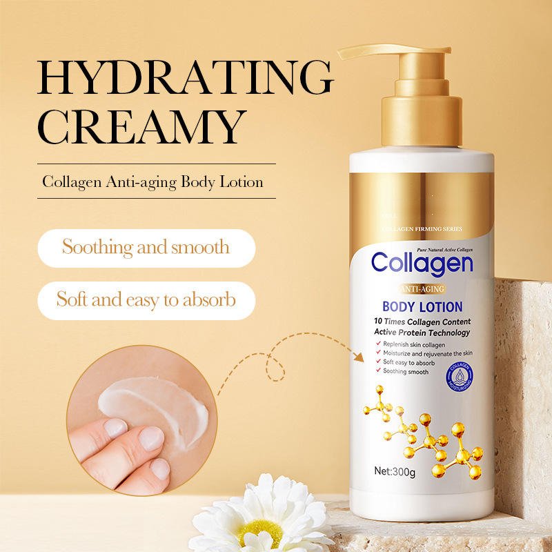 Collagen Body Lotion 300g Moisturizing Refreshing Relieve Dry Skin
