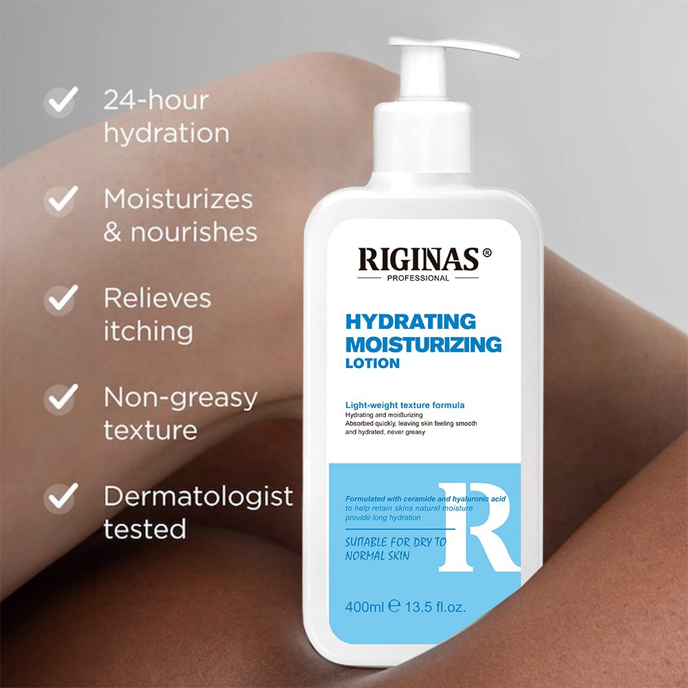 Riginas Private Label Smoothing Body Lotion Non-Greasy Nourishing Body Lotion