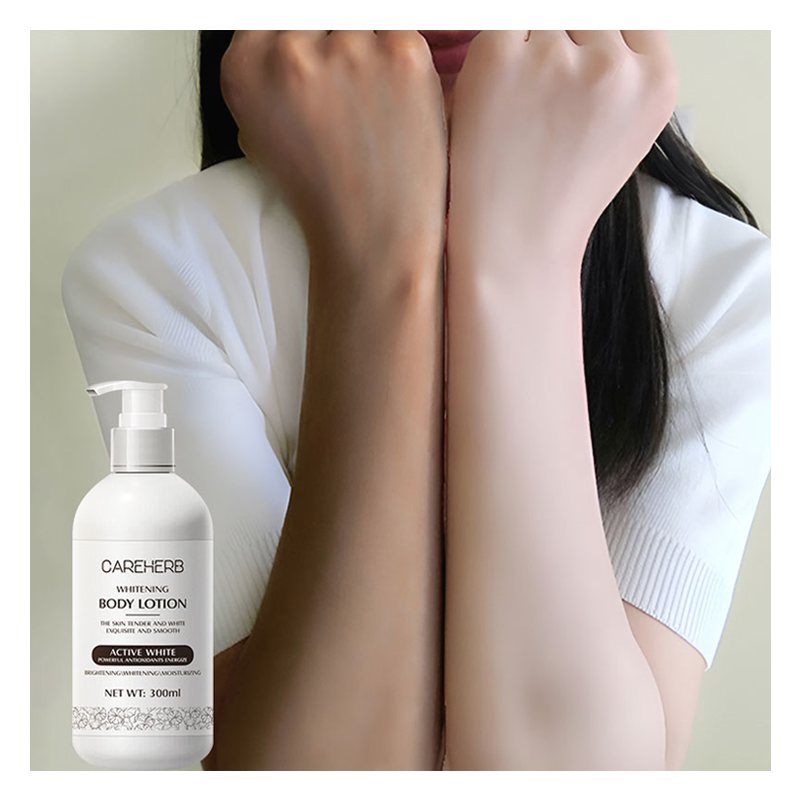 Halal Private Label Natural Moisturizing Black Skin Lightening Whitening Body Lotion