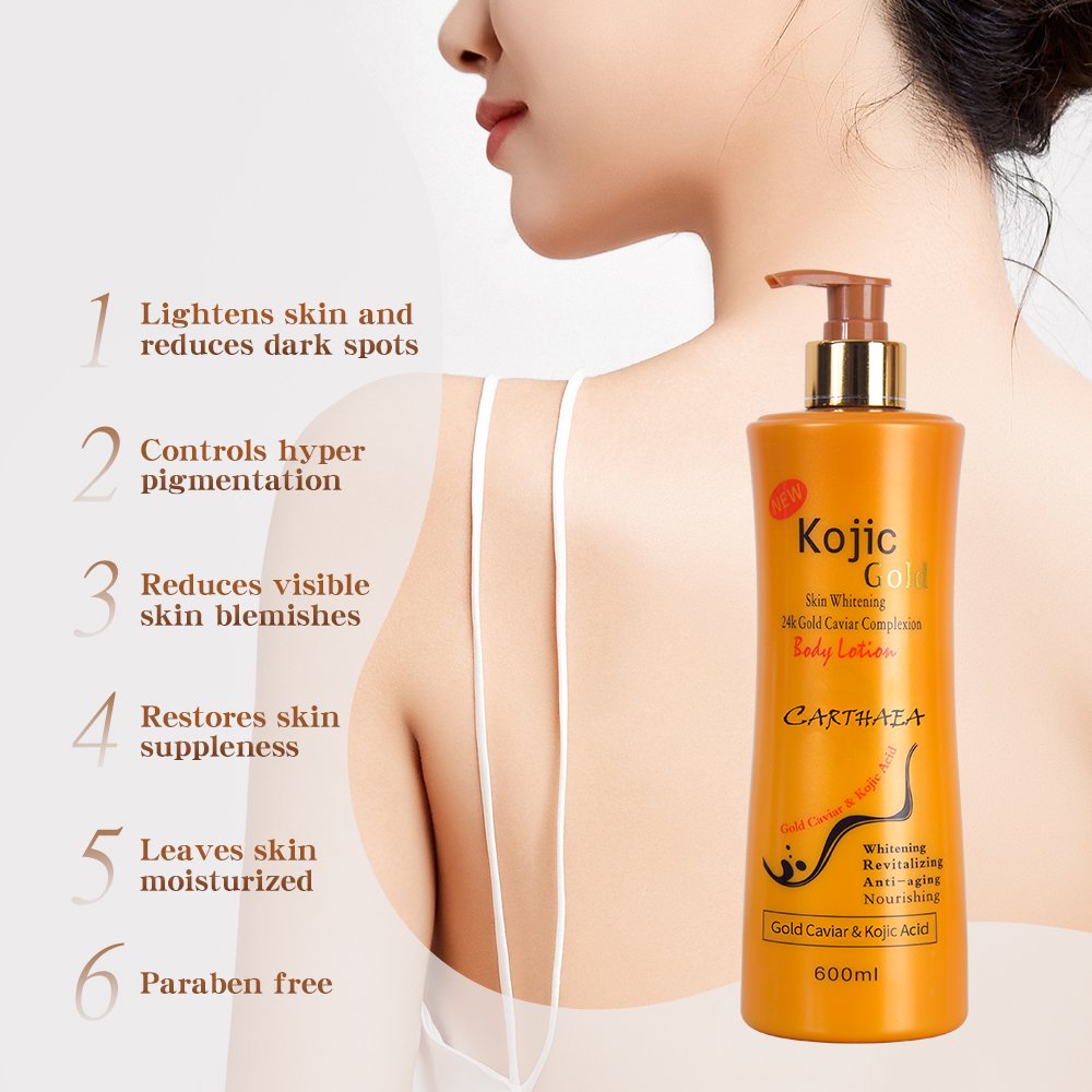 manufacture skin care products cosmetic products moisturizer lightening bleaching whitening kojic acid body lotion cream