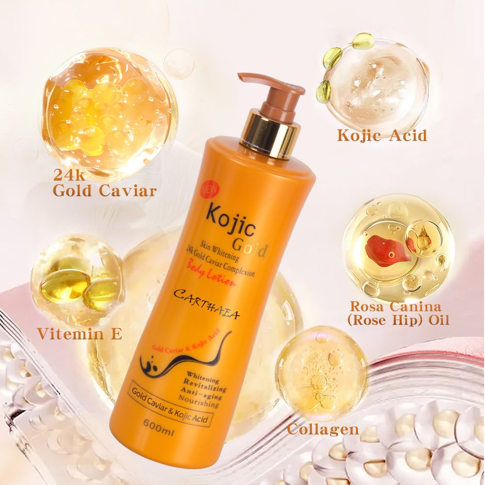 manufacture skin care products cosmetic products moisturizer lightening bleaching whitening kojic acid body lotion cream