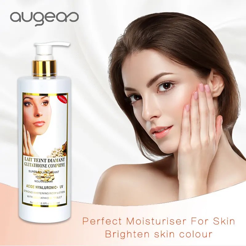 OEM Guangzhou manufacturer producto para aclarar la piel brightening lotion moisturizing cream lightening whitening body lotion