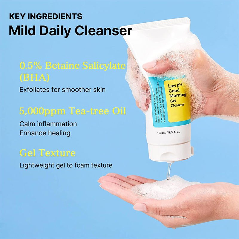Gentle Face & Body Acne Cleanser Acne Treatment Clears Pimples, Blackheads, Chest & Back Acne
