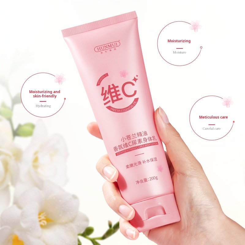 HUNMUI Essential Oil Aroma Body Lotion with Vitamin C Urea Hyaluronic Acid for Adults' Nourishing Moisturizing