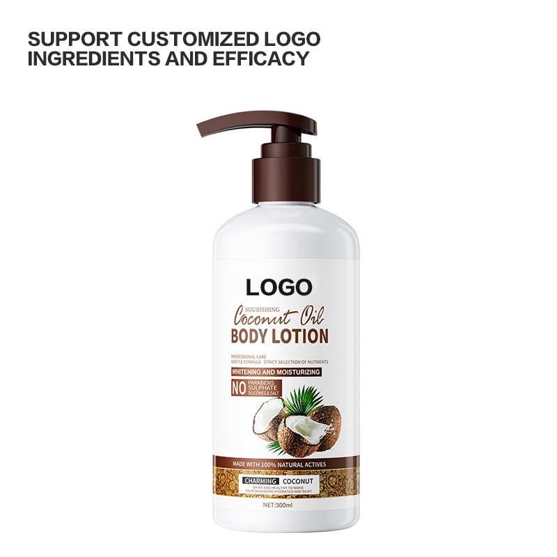 Hot Selling Coconut Moisturizing Body Milk Balance water and oil Refreshing breathable Body Milk Cream Lotion