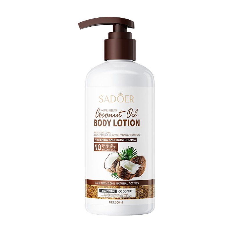 Hot Selling Coconut Moisturizing Body Milk Balance water and oil Refreshing breathable Body Milk Cream Lotion