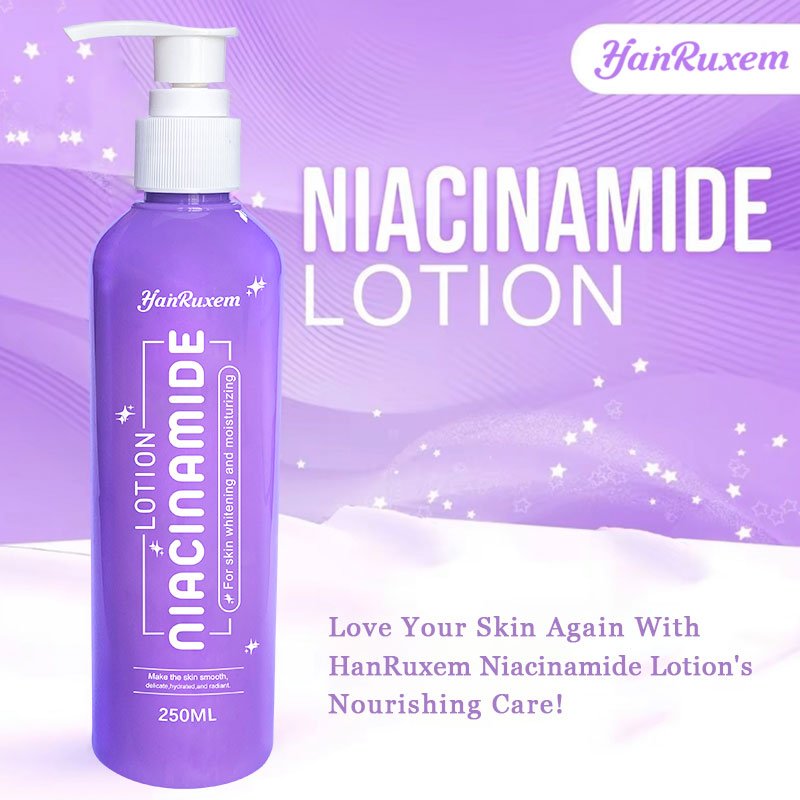 OEM Natural Lightening Hydration Nicotinamide component Body care Moisturizer Whitening Smoothing Body Lotion