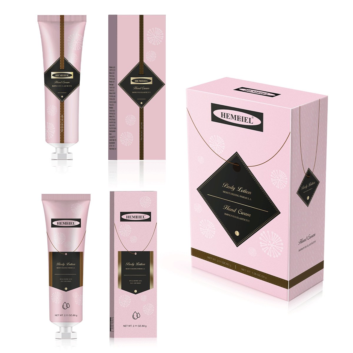 Autumn winter body care set hand cream long-lasting fragrant moisturizing body lotion for women