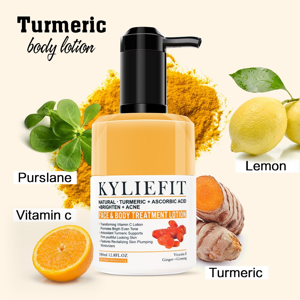 Body Butter Custom Best Whitening Turmeric Shea Butter brightening and acne removal Turmeric body lotion for men