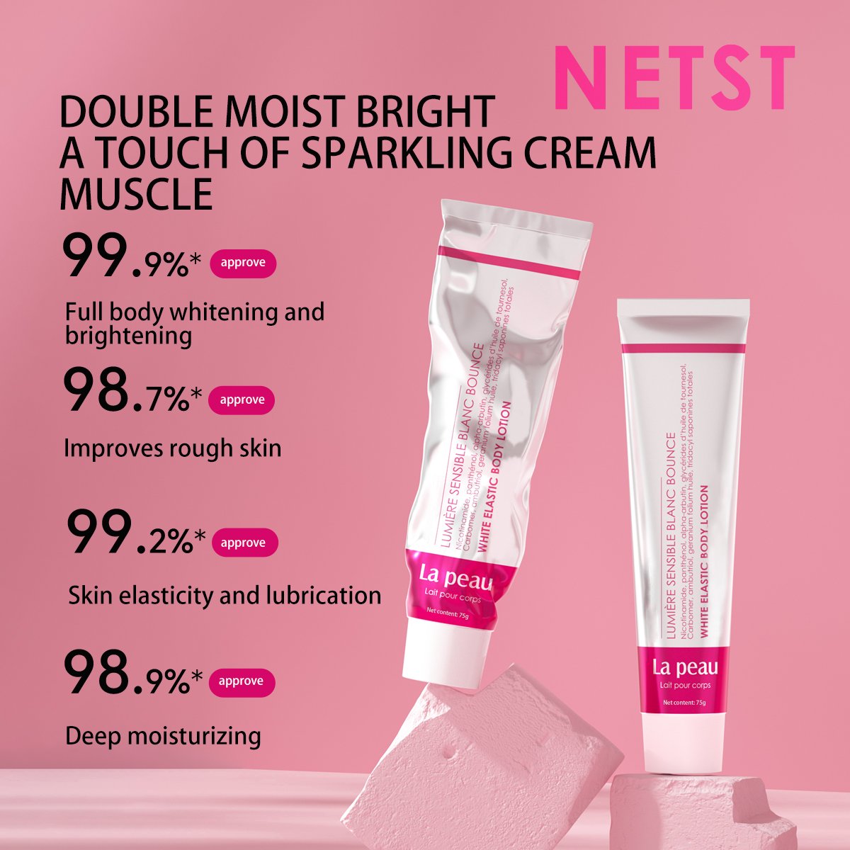 Private Label OEM Body Lotion All Skin Types Brightening Deep Moisturizing Lightening Natural body lotion