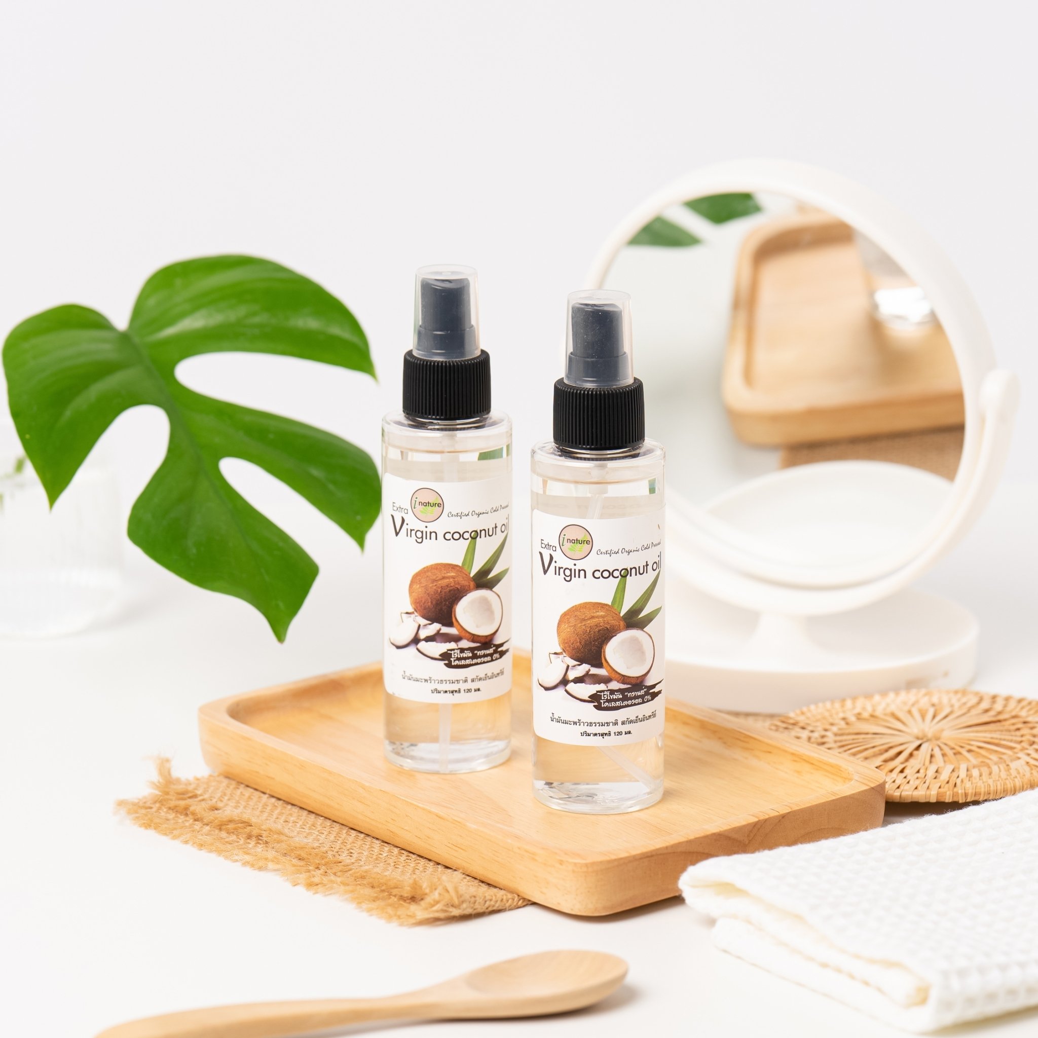 I-Nature 120ml Natural Virgin Coconut Body Lotion For All Skin Types And Suitable For Motherhood & Kids Best Seller in Thailand