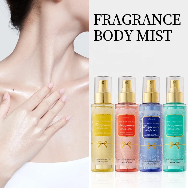 KORMESIC Wholesale Collection Female Body Mist Perfume Fragrance Manufacture factory shower gel body lotion set