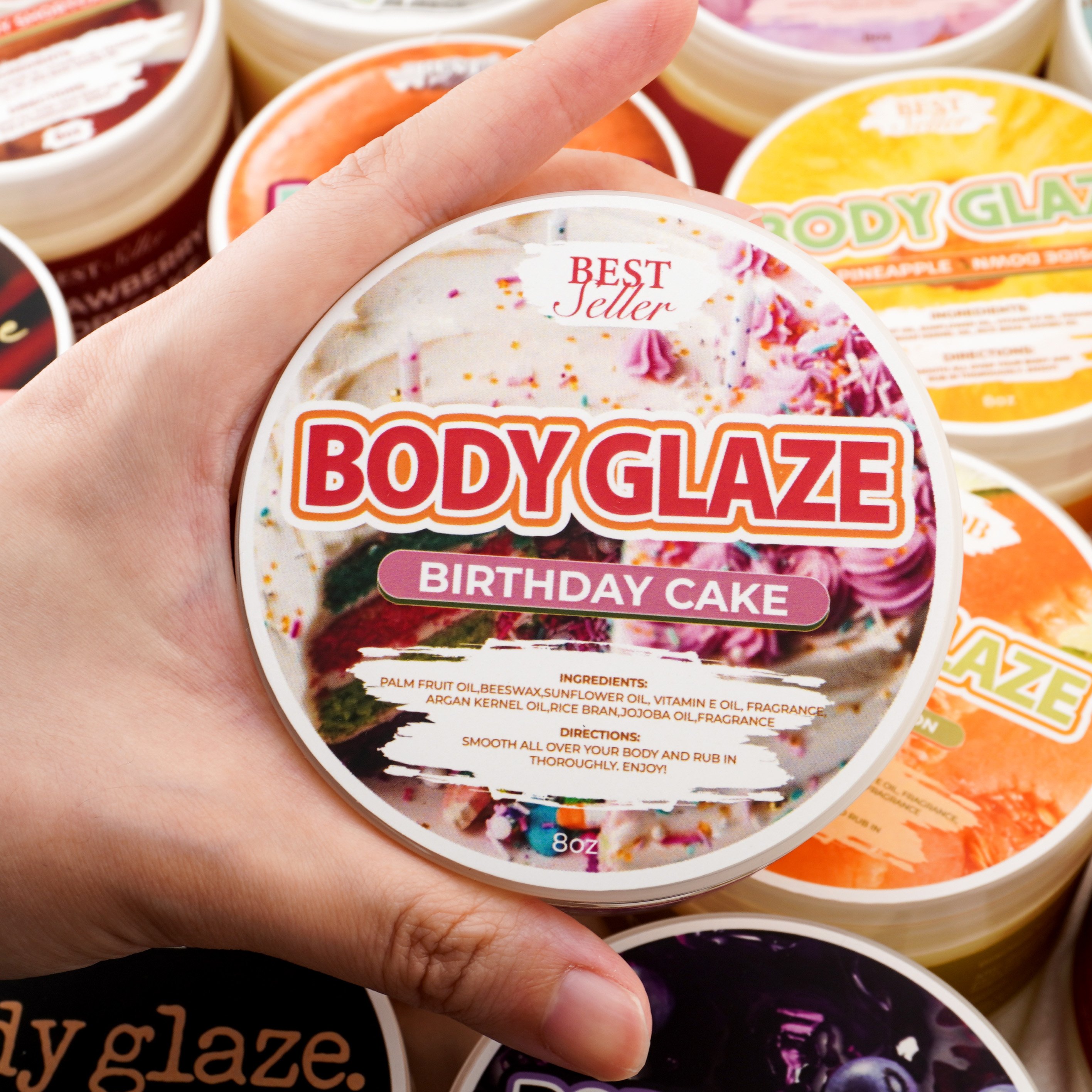 Skin cream anti aging body butter cream moisturizing skin body lotion mango body glaze