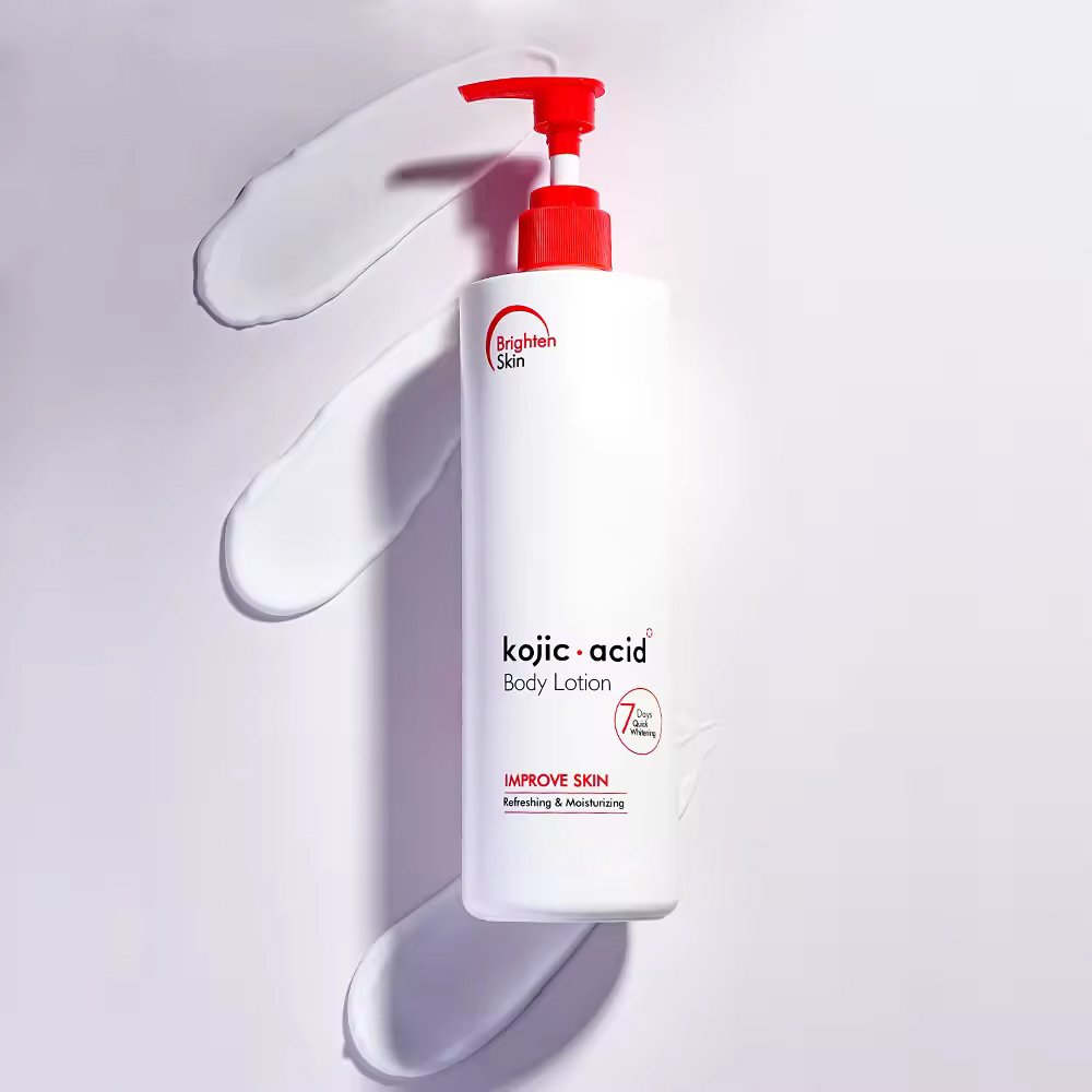 OEM ODM 7 Days Quick Whitening 3 in 1 Kojic Acid Collagen Glow Moisturizing Refreshing Body Lotion for Women