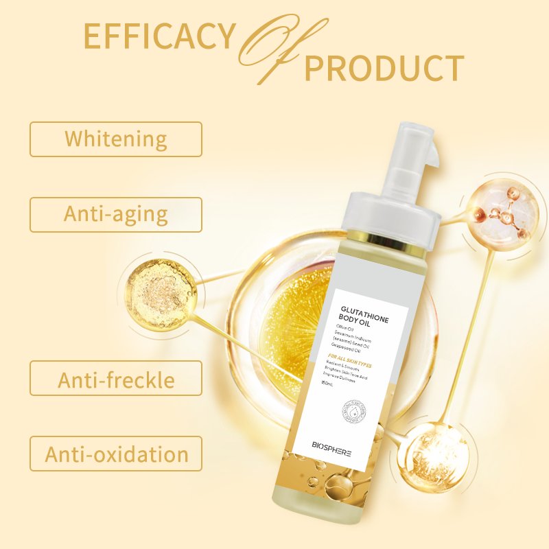 New Arrival Latest OEM ODM Super Hydrating Whitening 24-hour Moisturizing Glutamic Acid Body Oil Body Lotion
