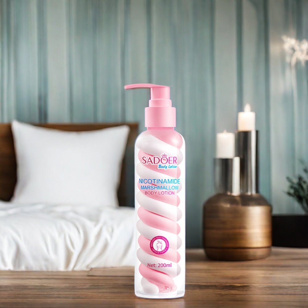 Autumn And Winter Body Care Niacinamide Marshmallow Body Moisturizing Cream Soothing Lotion High Quality Body Lotion