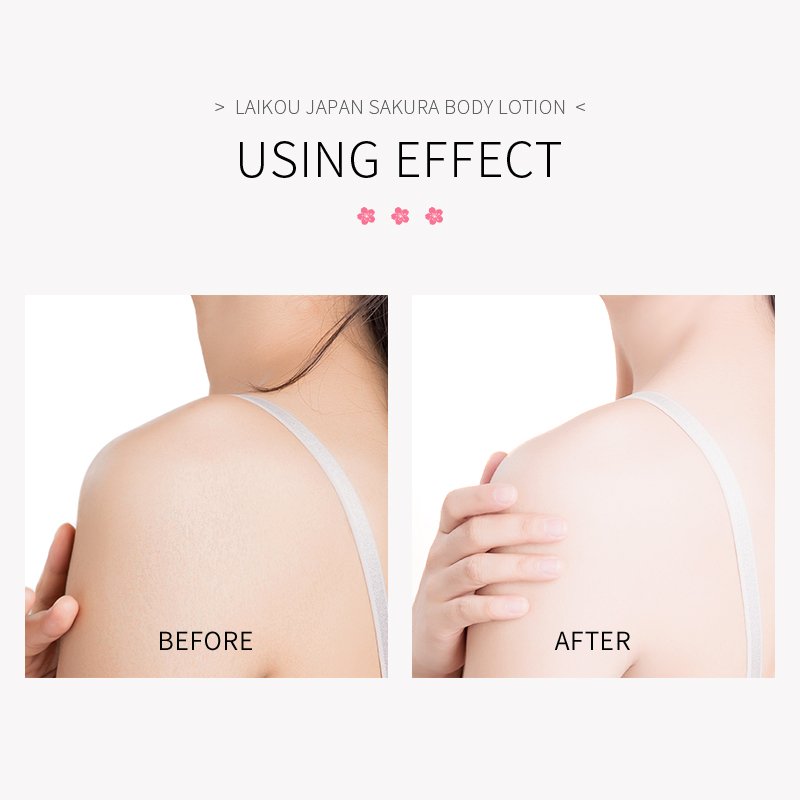 Japan Sakura Skin Care Series Daily Body Care 120g Whitening Moisturizing Smoothing Body Lotion For Women