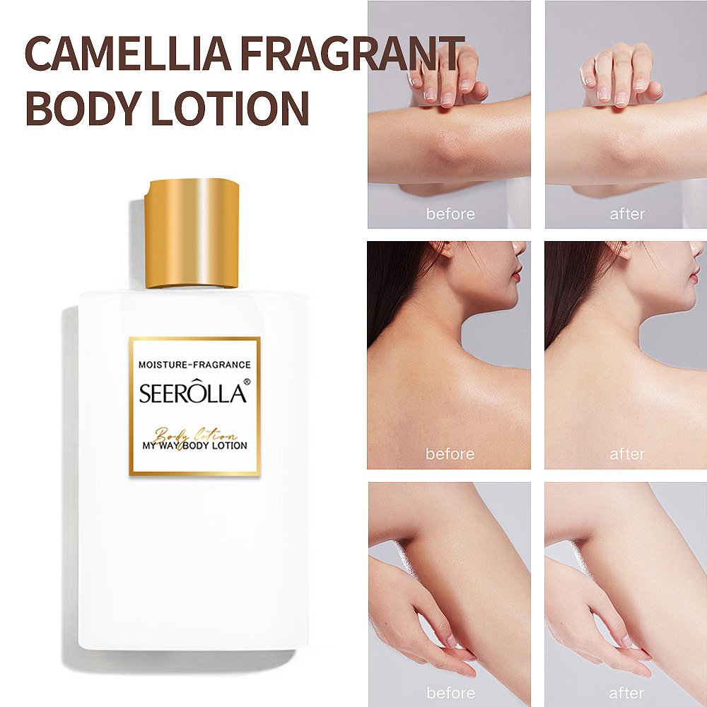 Camellia body lotion refreshing non-greasy moisturizing moisturizing moisturizing exfoliating body lotion
