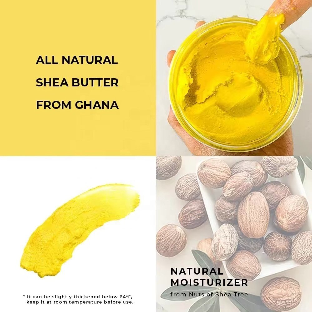 Wholesale 100% Pure Natural Organic Bulk African Shea Butter Unrefined Raw Shea Butter For Body And Hair