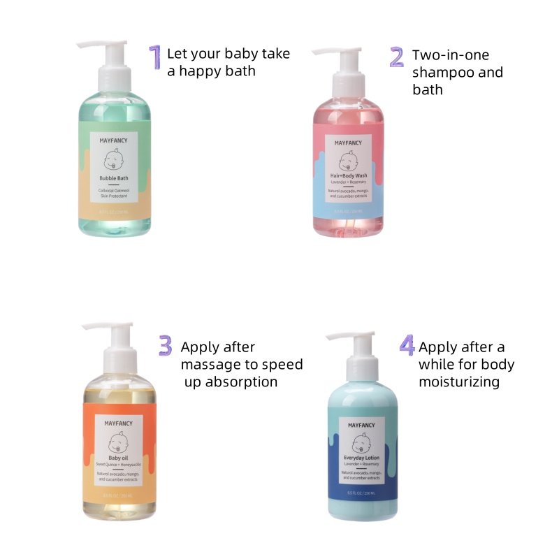 Baby Body Lotion Set Moisturizing Cream for Fair Skin Whitening Body Lotion for Children Skin Care for Babies