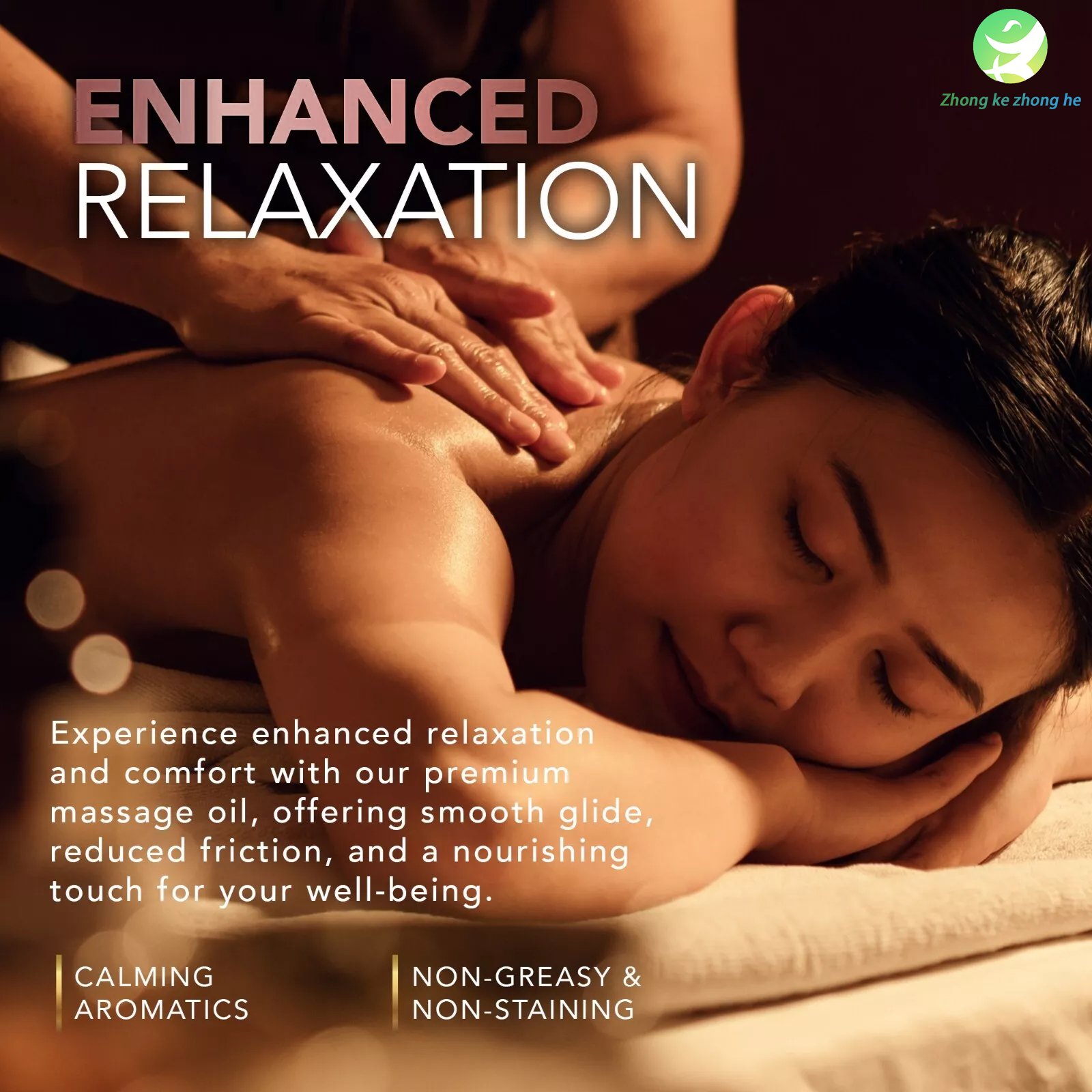 Wholesale Bulk Spa Body Lotion Pure Essential Oil with Lavender & Tea Tree Ingredients Fragrance Massage Compound Oil
