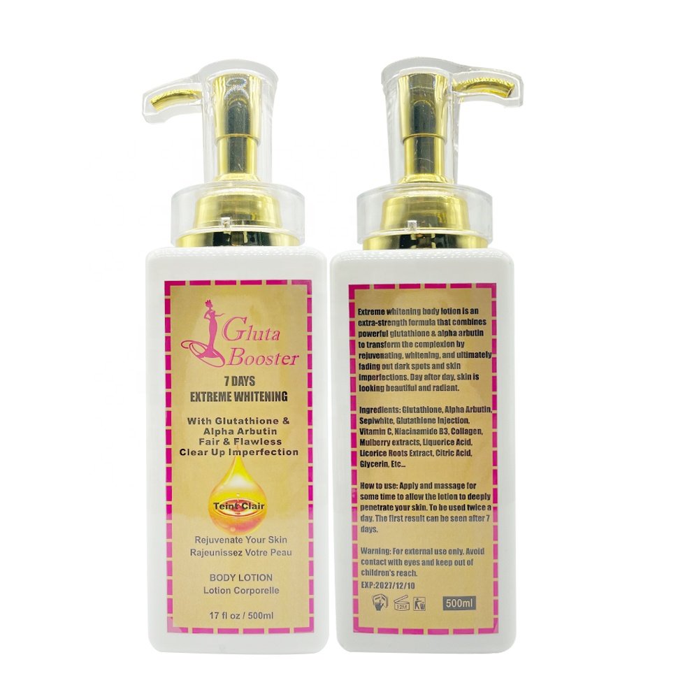 Clear discoloration & hyperpigmentation marks while hydrating repairing damaged skin glow half cast extra fairness body lotion