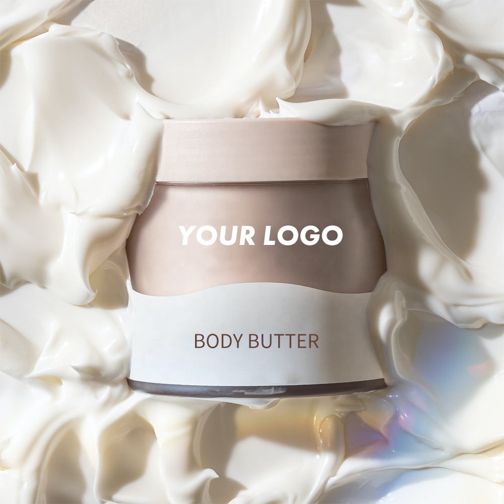 Custom Logo Vegan Moisturizing Body Lotion Exfoliating Scrub Bath Gift Set for Dry Skin Best Natural Private Label Body Lotion