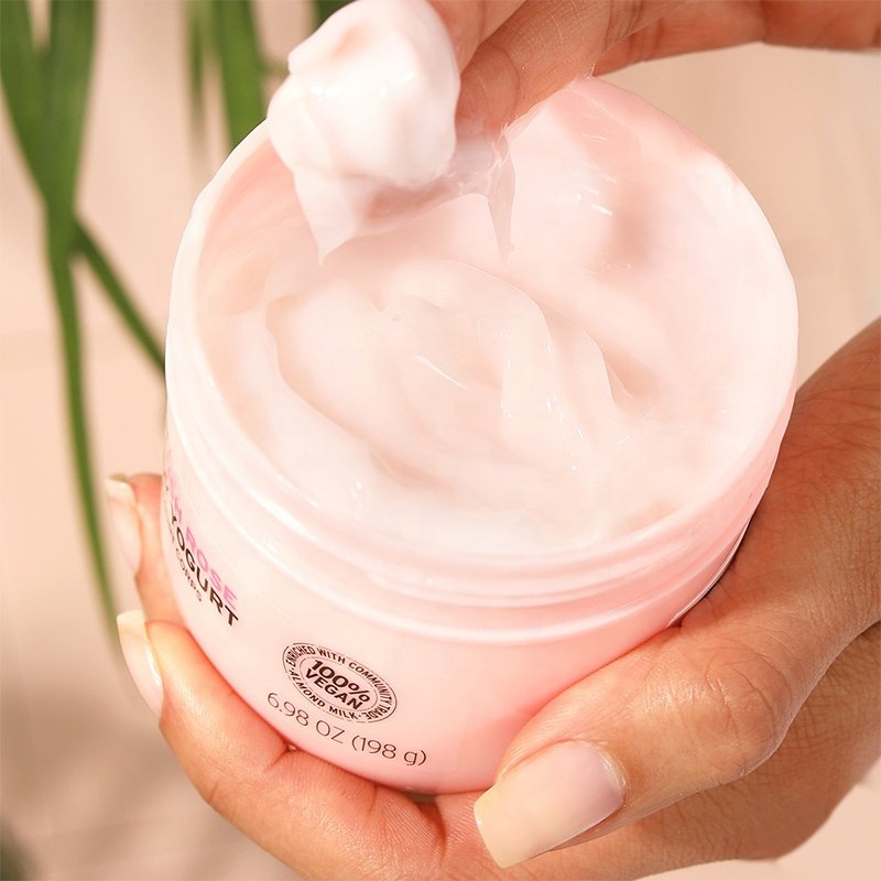 Wholesale Bulk Body Butter Suppliers Strawberry Shea Butter Cream Whipped Body Butter Set