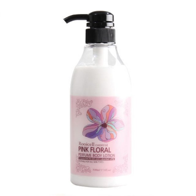 ISO22716 GMP Korean cosmetics bath and body skin whitening moisturizing lotion Rooicell Blue Sweet Perfume Body Lotion 500ml