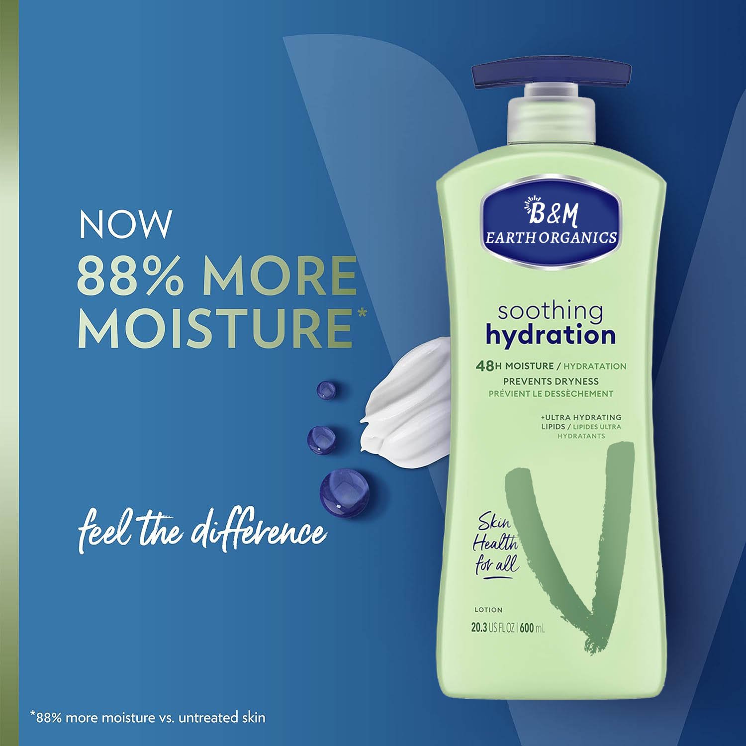 Intensive Care Body Lotion for Dry Skin Soothing Hydration Made with Ultra Hydrating Lipids Aloe Vera Extract to Refresh Skin