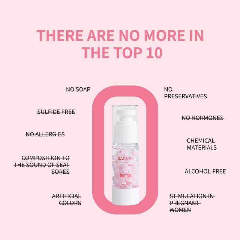 Custom Logo 30g Sakura Pearl Capsules Gluta Underarm Whitening Cream Body Armpit Area Brightening Serum Lotion