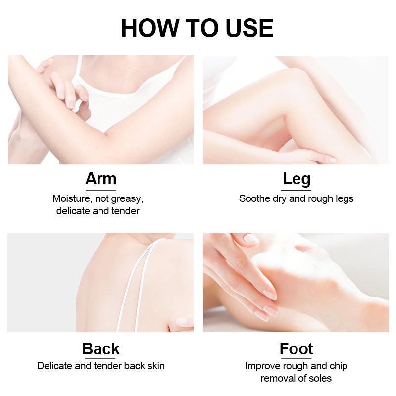 Wholesale private label vegan skin care anti dead skin moisturizing body repair whitening lotion