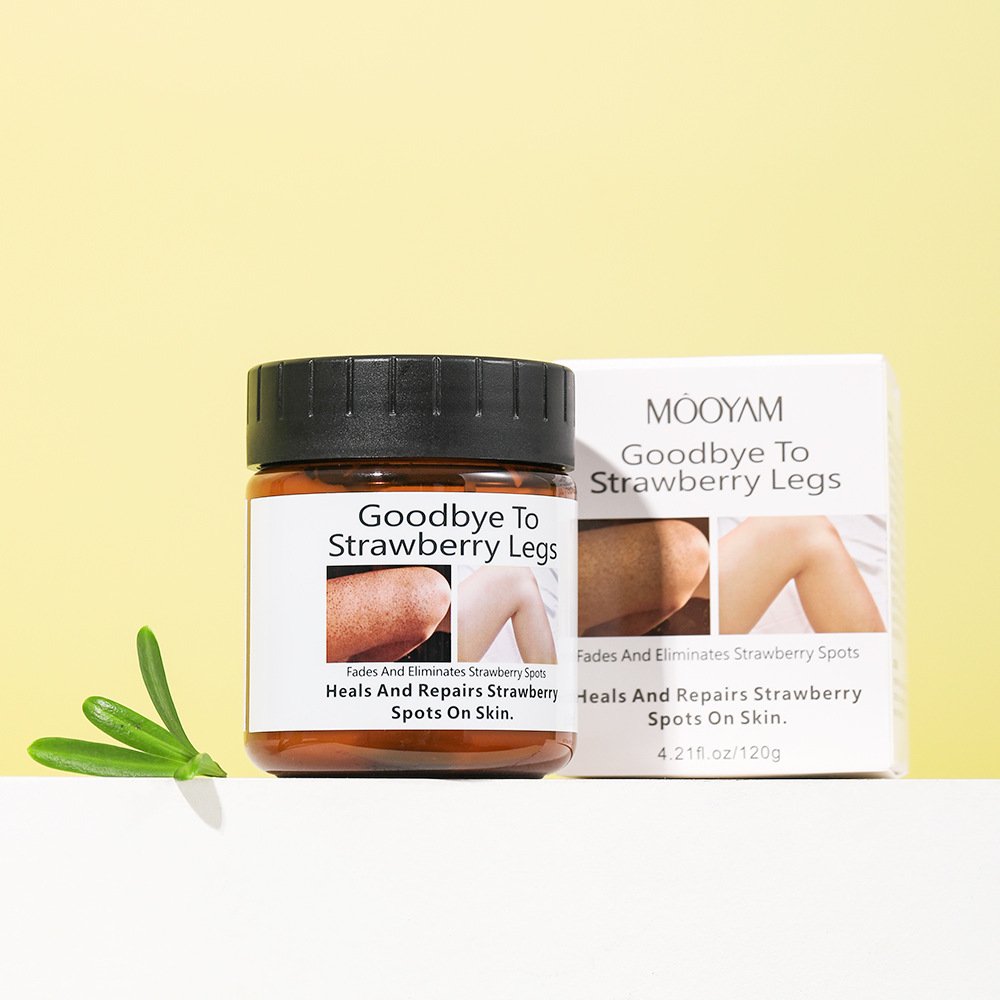 New Product Whitening Cream Repair and cure Elastic and smooth skin Strawberry Spotted Legs Bleaching Cream