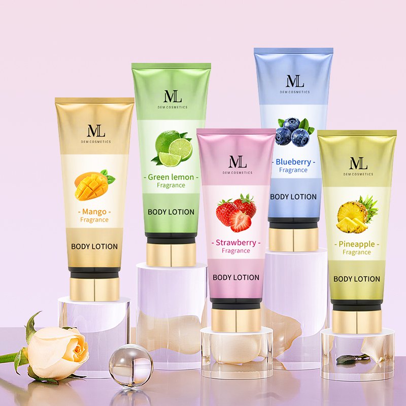 MLXL OEM Cosmetics Natural Fruit Fragrance Body Cream OEM Skincare Female Organic Lightening Body Lotion
