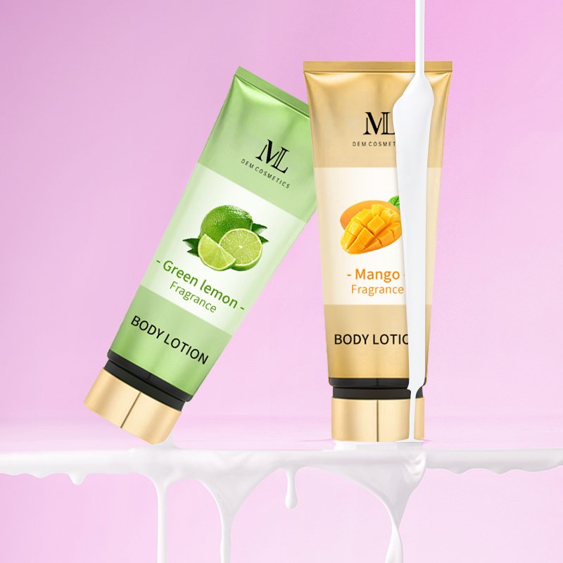 MLXL OEM Cosmetics Natural Fruit Fragrance Body Cream OEM Skincare Female Organic Lightening Body Lotion
